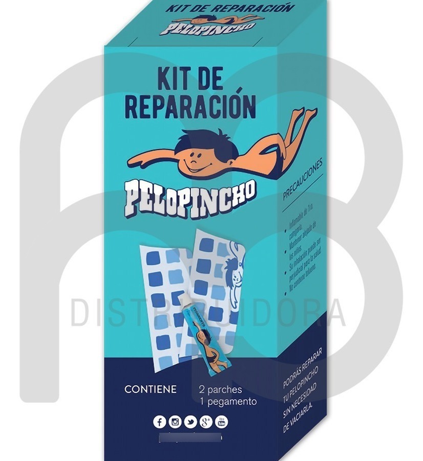 Kit Reparación Piletas De Lona Pegamento Parche Pelopincho C - Image 3