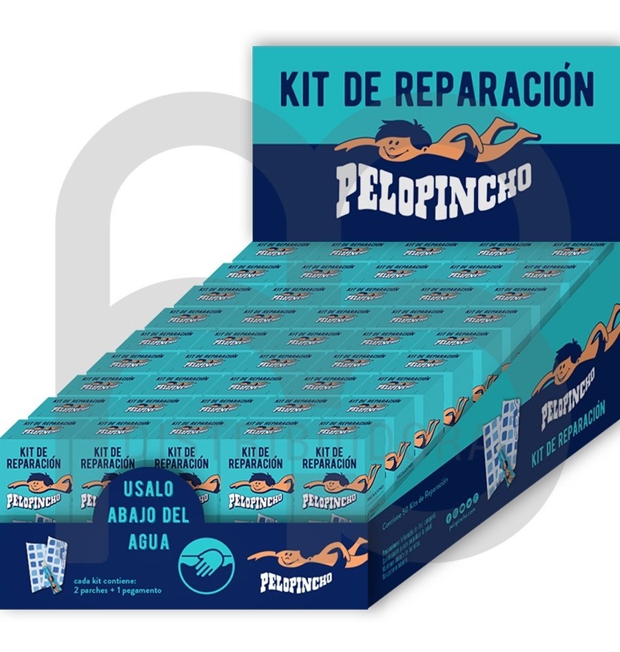 Kit Reparación Piletas De Lona Pegamento Parche Pelopincho C - Image 4