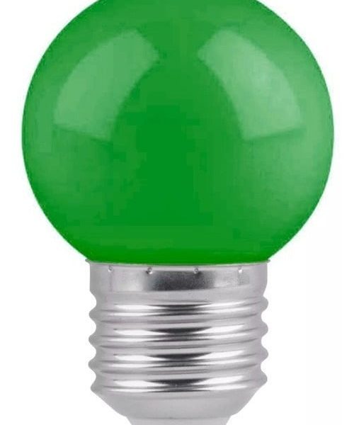 Lampara Led Gota 1w Verde Etheos Guirnalda Decorativa