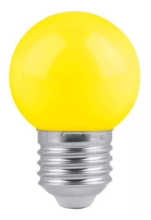Lámpara De Led Gota Color Azul 1w Color De La Luz Amarillo