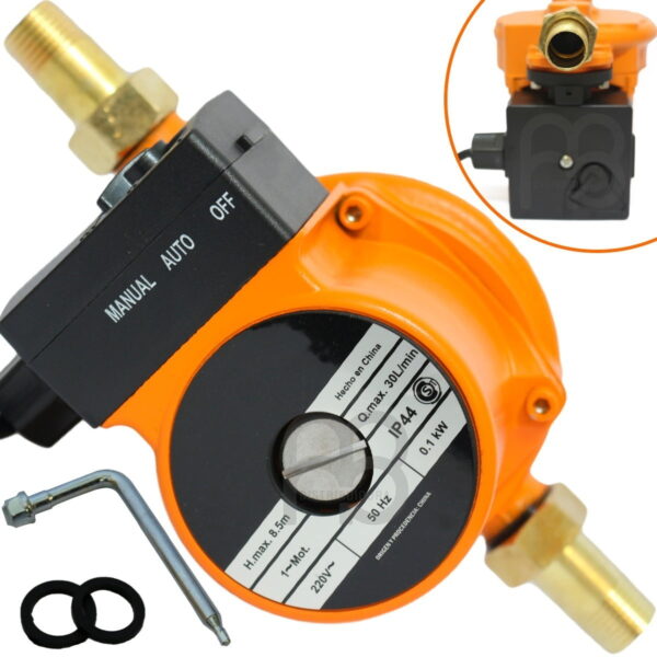 Bomba Presurizadora 8.5mts Para 2 Baños Termotanque Calefon