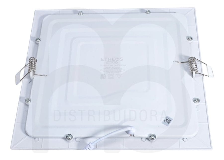 Plafon Led Embutir 24w 1800 Lumen Cuadrado Luz Fría Blanco - Image 4
