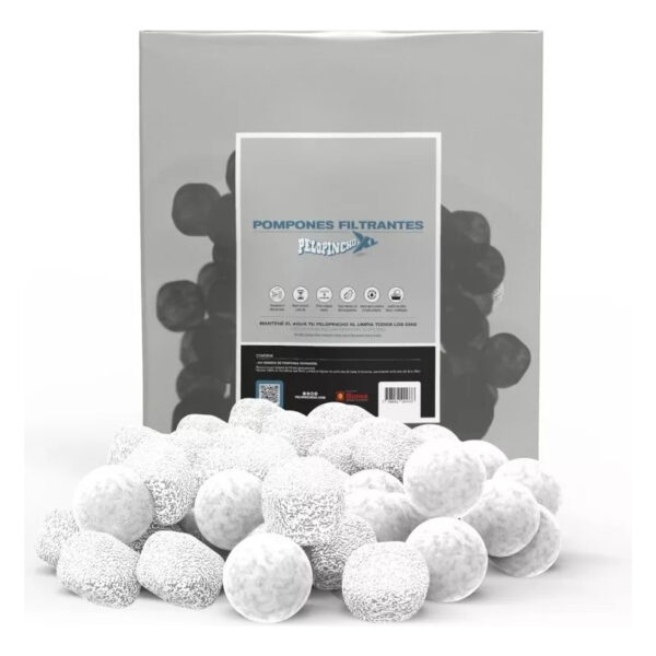 Pompones Filtrantes Xl Para Bomba Pelopincho
