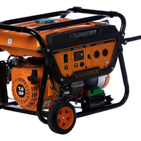 Grupo Electrógeno Generador Eléctrico 3500w 6,5 Hp Lusqtoff: imagen 4