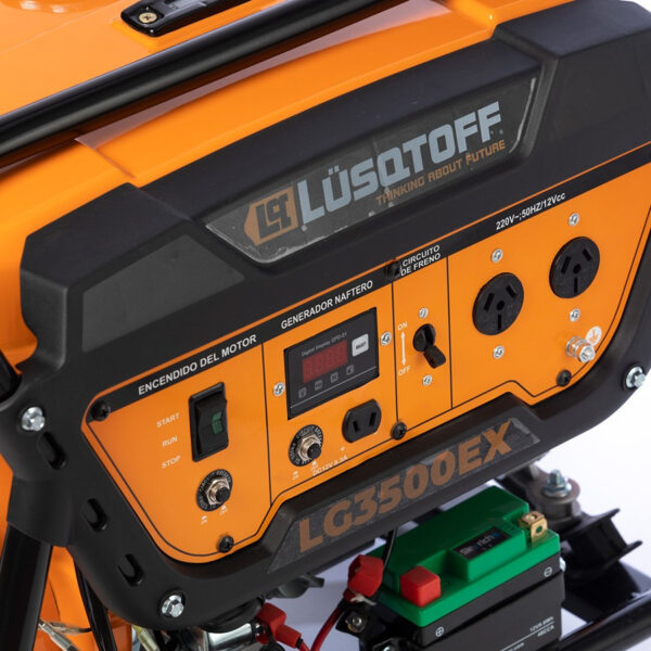 Grupo Electrógeno Generador Eléctrico 3500w 6,5 Hp Lusqtoff: imagen 5