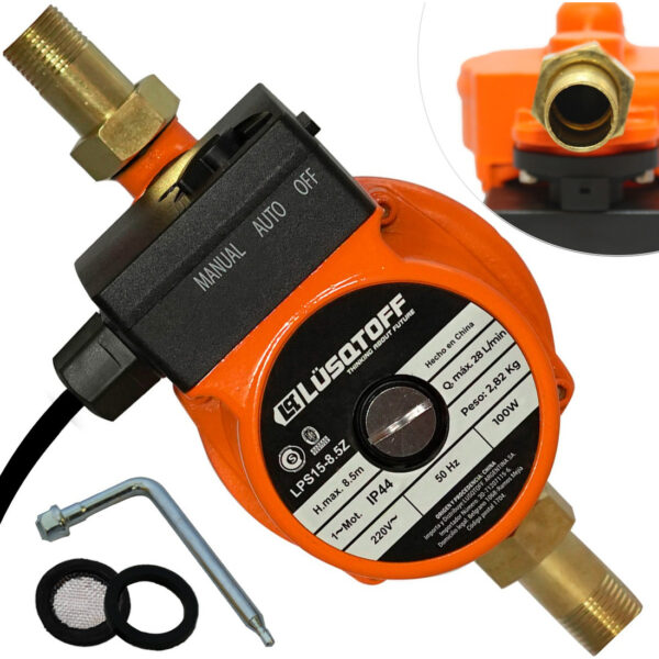 Bomba Presurizadora Elevadora Presion Calefon 2baños Termota